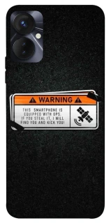 Чехол на TECNO Spark 9 Pro (KH7n) Warning фото 1 из 1