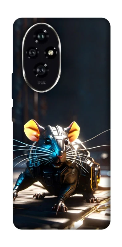 Чохол на Honor 200 Cyber rat фото 1 з 1