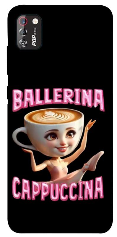 Чехол на TECNO POP 4 Pro Ballerina Capuchina фото 1 из 1