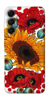 Чохол на Samsung Galaxy A17 4G/5G Соняшники та маки фото 1 з 1