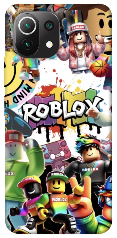 Чохол на Xiaomi Mi 11 Lite Roblox Characters Collage фото 1 з 1