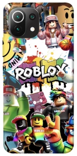 Чохол на Xiaomi Mi 11 Lite Roblox Characters Collage фото 1 з 1