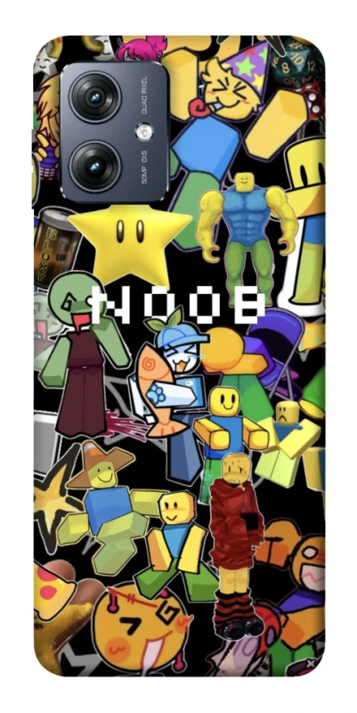 Чохол на Motorola Moto G54 Roblox Noob фото 1 Чохол на Motorola Moto G54 Roblox Noob фото 1 з 1