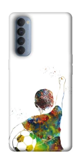 Чехол на Oppo Reno 4 Pro Football Kids фото 1 из 1