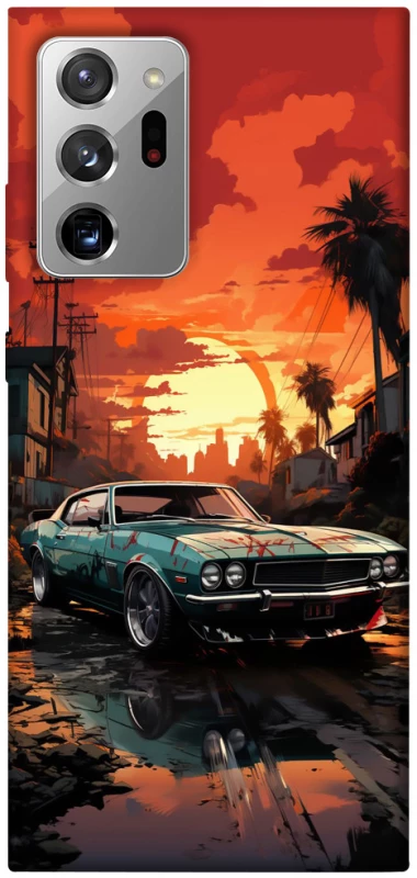 Чохол на Samsung Galaxy Note 20 Ultra Car at sunset фото 1 з 1