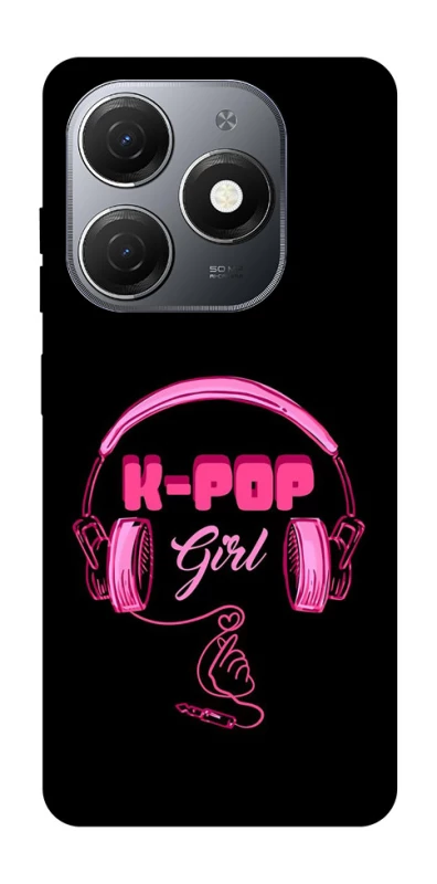 Чехол на TECNO Spark 20 K-pop girl фото 1 из 1