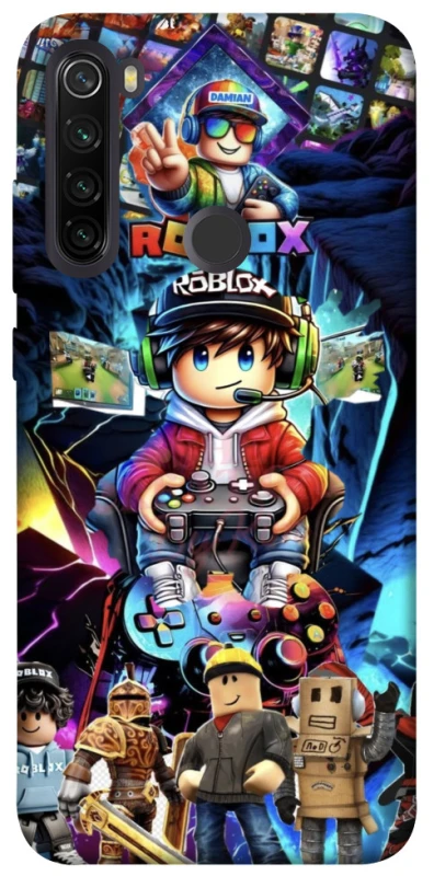 Чехол на Xiaomi Redmi Note 8T Roblox collage ver.4 фото 1 из 1