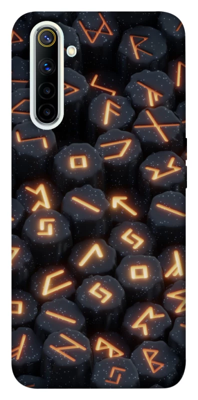 Чохол на Realme 6 Вогняні руни фото 1 з 1