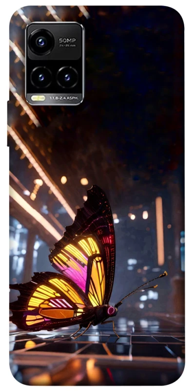 Чохол на Vivo Y21 / Y33s Cyber butterfly фото 1 з 1