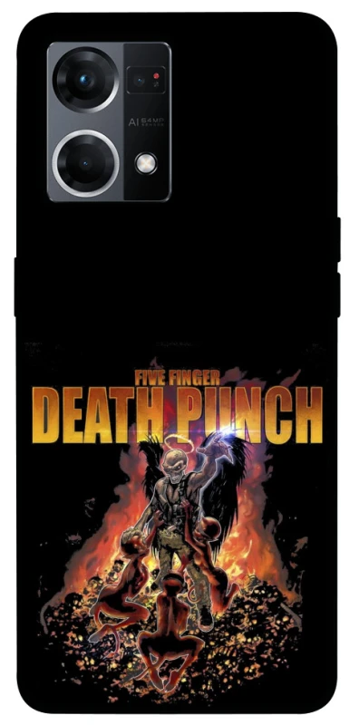 Чохол на Oppo Reno 7 4G Five finger death punch фото 1 з 1