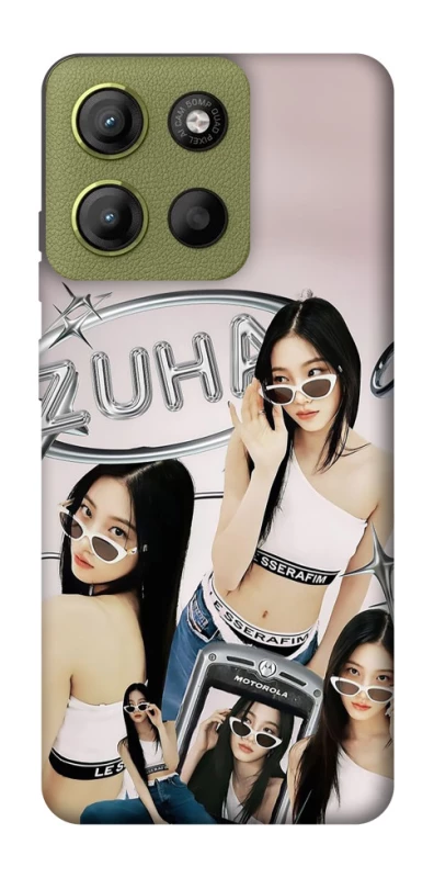 Чохол на Motorola Moto G15 4G Kazuha v2 - LE SSERAFIM фото 1 з 1