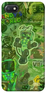 Чохол на Xiaomi Redmi 6A Dandysworld tv green theme фото 1 з 1