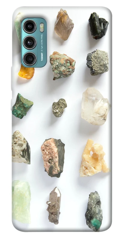 Чехол на Motorola Moto G60 Коллекция кристаллов фото 1 из 1