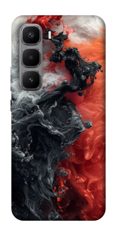 Чехол на Infinix Hot 60 Pro+ Black and Red фото 1 из 1