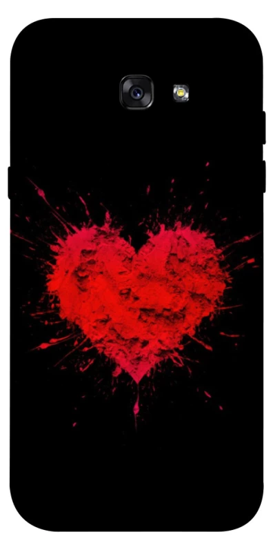 Чохол на Samsung A720 Galaxy A7 (2017) Splash heart фото 1 з 1