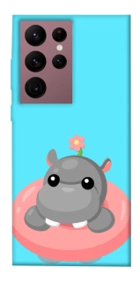 Чехол на Samsung Galaxy S22 Ultra Adopt Me Hippo Floatie фото 1 из 1