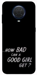 Чехол на Nokia G20 / G10 / 6.3 How bad? фото 1 из 1