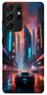 Чехол на Samsung Galaxy S21 Ultra Cyber city фото 1 из 1