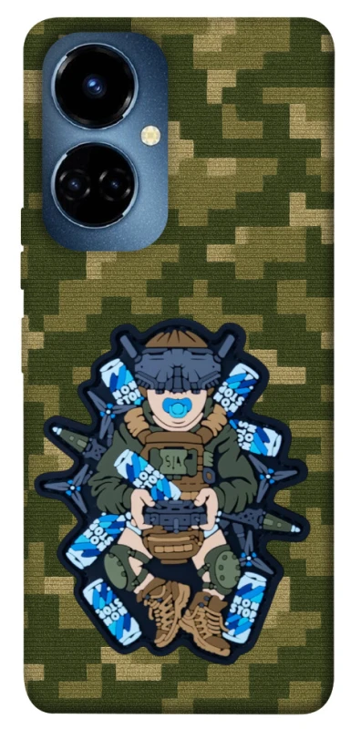 Чехол на TECNO Camon 19 Pro PILOT NON STOP фото 1 из 1