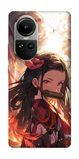 Чехол на Oppo Reno 10 Nezuko фото 1 из 2