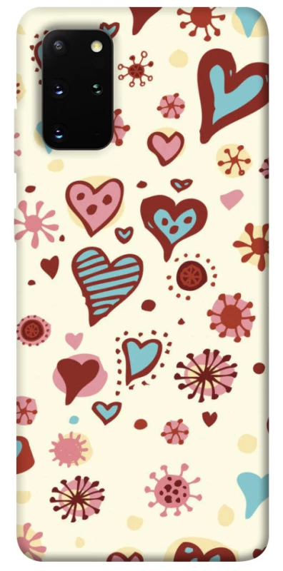 Чохол на Samsung Galaxy S20+ Pretty hearts фото 1 з 1