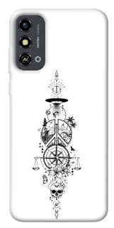 Чехол на ZTE Blade A53 Tattoo ver.7 фото 1 из 1