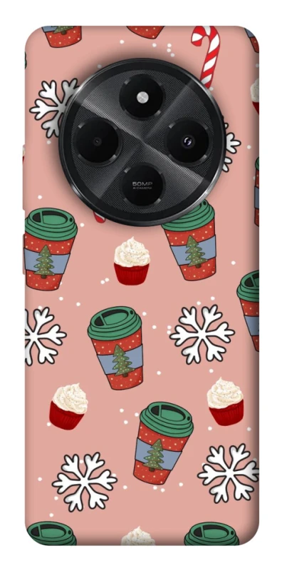 Чехол на Xiaomi Poco M7 Новогодний v38 фото 1 из 1