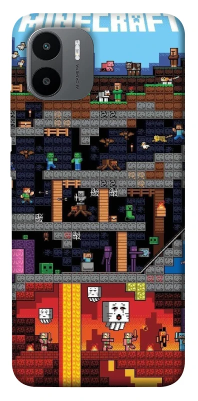 Чохол на Xiaomi Redmi A1 / A2 Minecraft фото 1 з 1