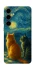 Чехол на Samsung Galaxy S25 Cats under the stars фото 1 из 1