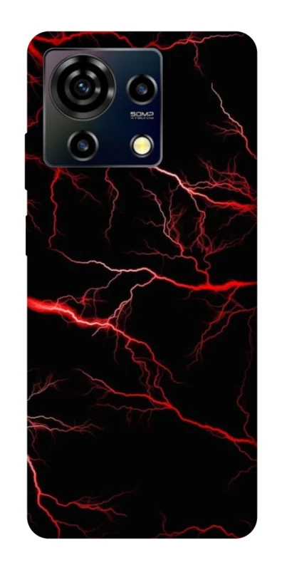 Чехол на ZTE Blade V50 Vita Красная молния фото 1 из 1