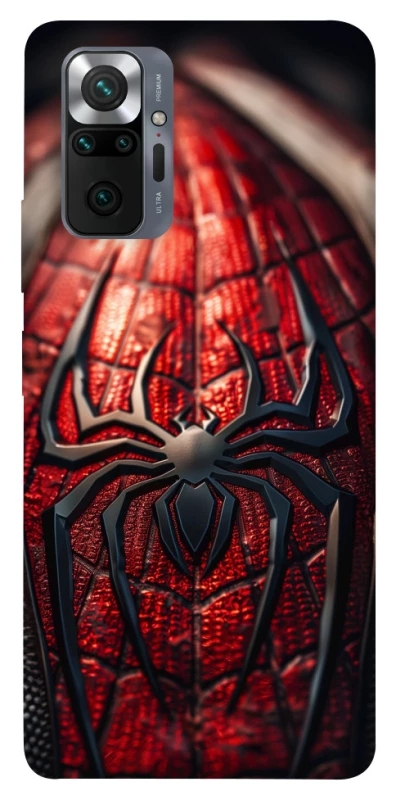 Чехол на Xiaomi Redmi Note 10 Pro Spiderman costume фото 1 из 1