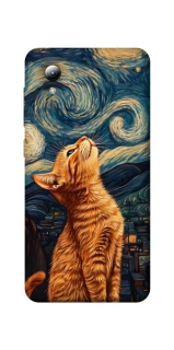 Чохол на ZTE Blade A3 (2019) van gogh cat фото 1 з 1