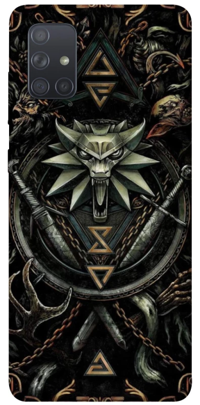 Чехол на Samsung Galaxy A71 Ведьмак фото 1 из 1