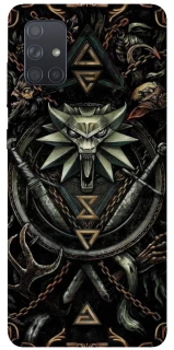 Чехол на Samsung Galaxy A71 Ведьмак фото 1 из 1