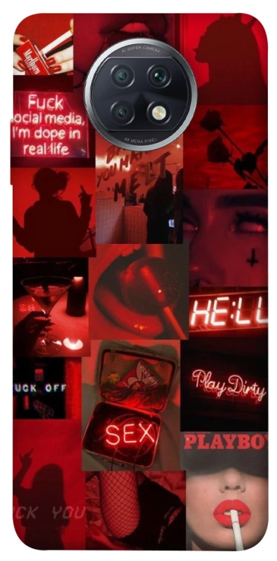 Чехол на Xiaomi Redmi Note 9 5G / Note 9T Love collage ver.3 фото 1 из 1