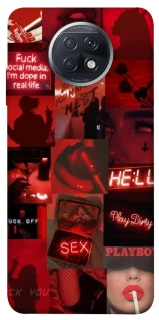 Чехол на Xiaomi Redmi Note 9 5G / Note 9T Love collage ver.3 фото 1 из 1