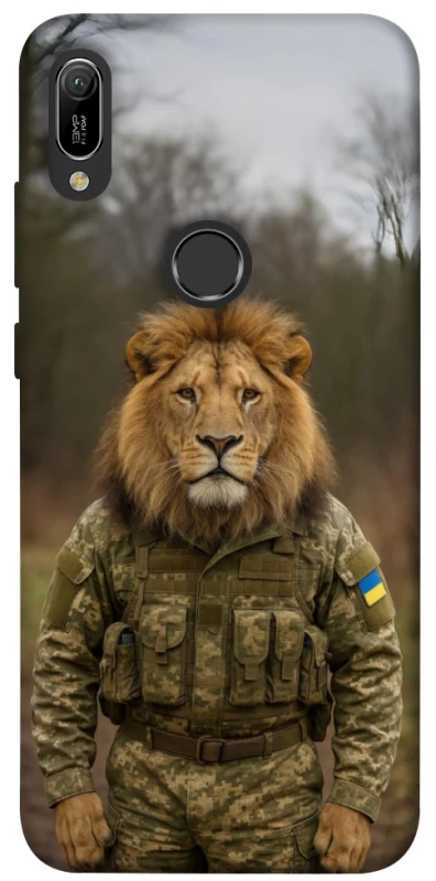 Чохол на Huawei Y6 (2019) Лев захисник фото 1 з 1