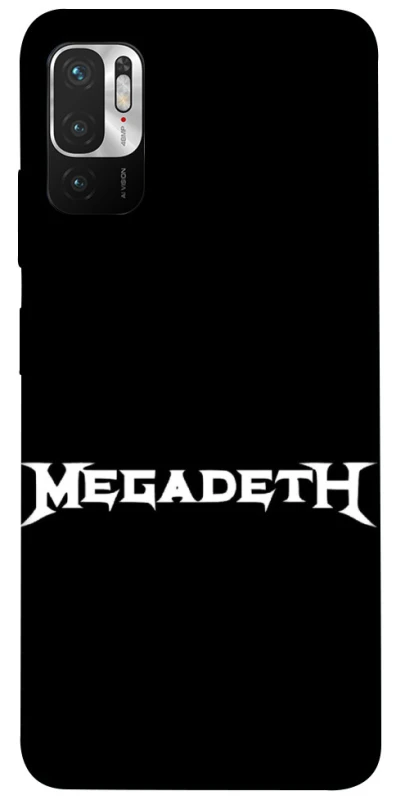 Чохол на Xiaomi Redmi Note 10 5G Megadeth logo фото 1 Чохол на Xiaomi Redmi Note 10 5G Megadeth logo фото 1 з 1