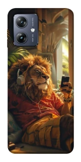 Чохол на Motorola Moto G54 Лев v2 фото 1 Чохол на Motorola Moto G54 Лев v2 фото 1 з 1