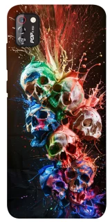 Чохол на TECNO POP 4 Pro Skulls фото 1 з 1