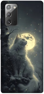 Чохол на Samsung Galaxy Note 20 Кіт під місяцем фото 1 з 1