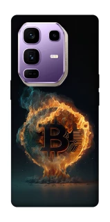Чохол на Infinix Note 50 Pro+ Fire Bitcoin фото 1 з 1