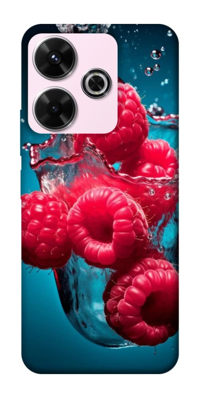 Чохол на Xiaomi Redmi 13 4G Малинка у воді фото 1 з 1
