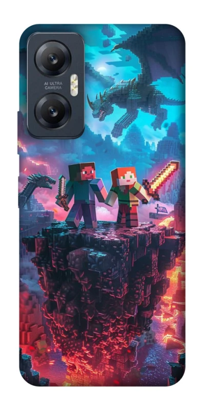 Чохол на Infinix Hot 20 5G Minecraft v3 фото 1 з 1