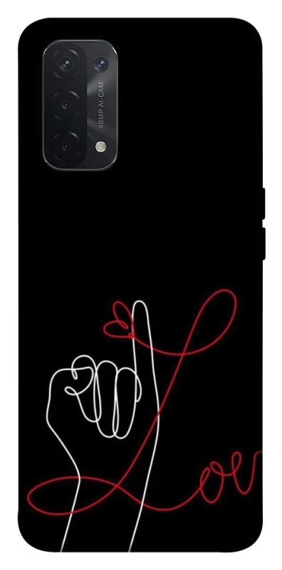 Чехол на Oppo A54 5G / A74 5G Pair romantic theme ver.9 фото 1 из 1