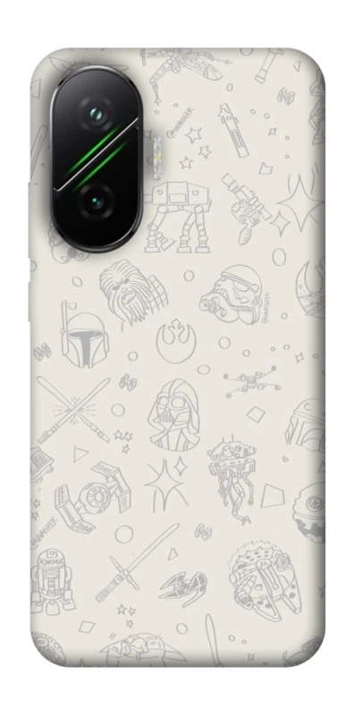 Чехол на Xiaomi Poco F7 Star Wars background ver.1 фото 1 из 1