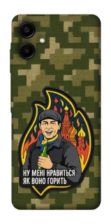 Чохол на Samsung Galaxy A07 Ну мені нравиться як воно горить фото 1 з 1