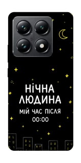 Чехол на Xiaomi 14T Pro Нічна людина фото 1 из 1