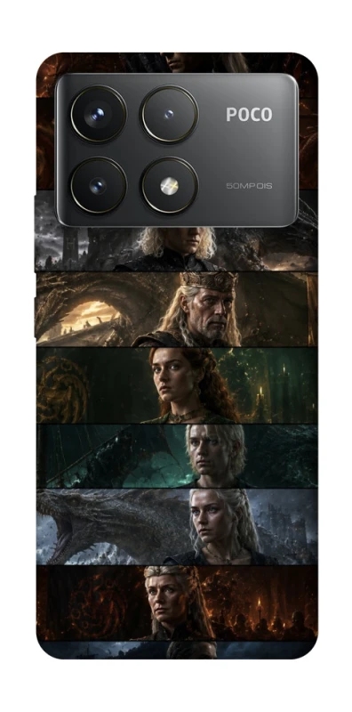 Чохол на Xiaomi Poco F6 Pro House of the Dragon фото 1 з 1