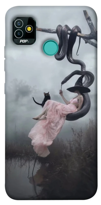 Чохол на TECNO POP 5 Halloween Witch ver.5 фото 1 з 1